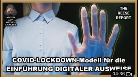 COVID-LOCKDOWN-Modell für die EINFÜHRUNG DIGITALER AUSWEISE (The Reese Report - Deutsch)