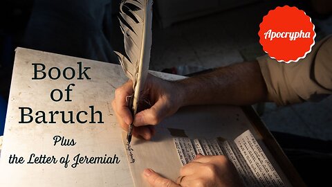 The Book of Baruch and The Letter of Jeremiah (LIVE Replay from June 20, 2022)