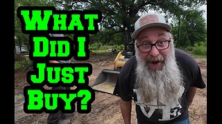 EPIC Machinery Purchase, What Did I Just Buy? Caterpillar 257b | shed to house homestead Arkansas