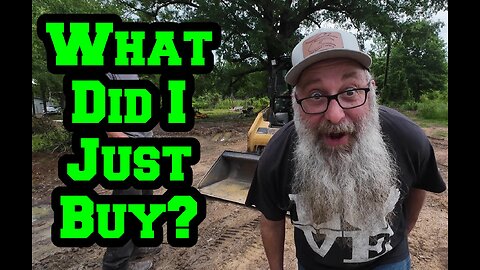 EPIC Machinery Purchase, What Did I Just Buy? Caterpillar 257b | shed to house homestead Arkansas
