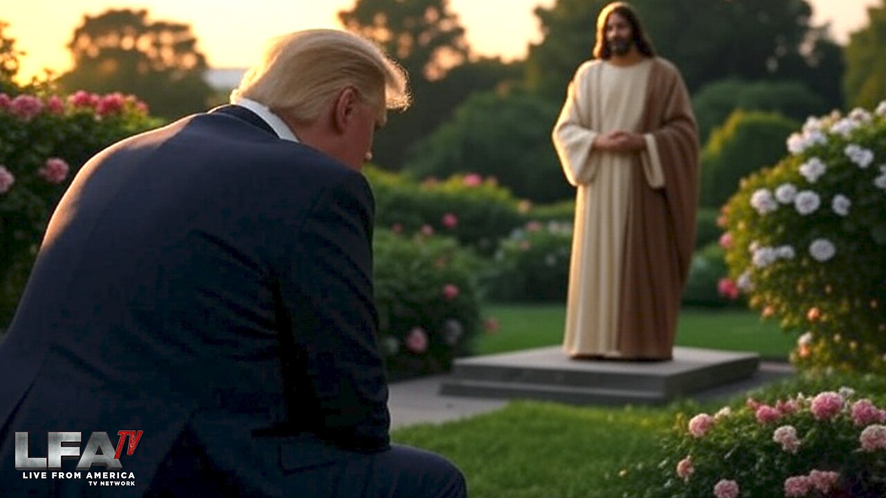 PRES. TRUMP CALLS JESUS, "THE BOSS"