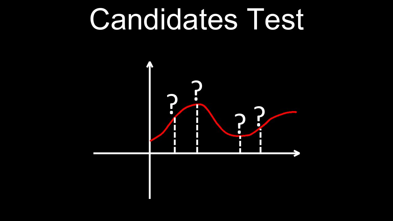 Candidates Test, Global Extrema, Example - Calculus