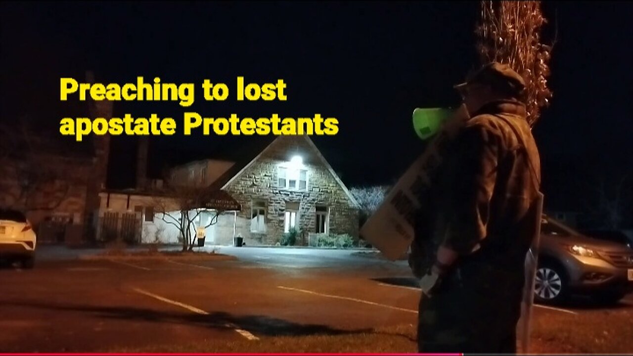 Preaching outside an ecumenical Lenten service