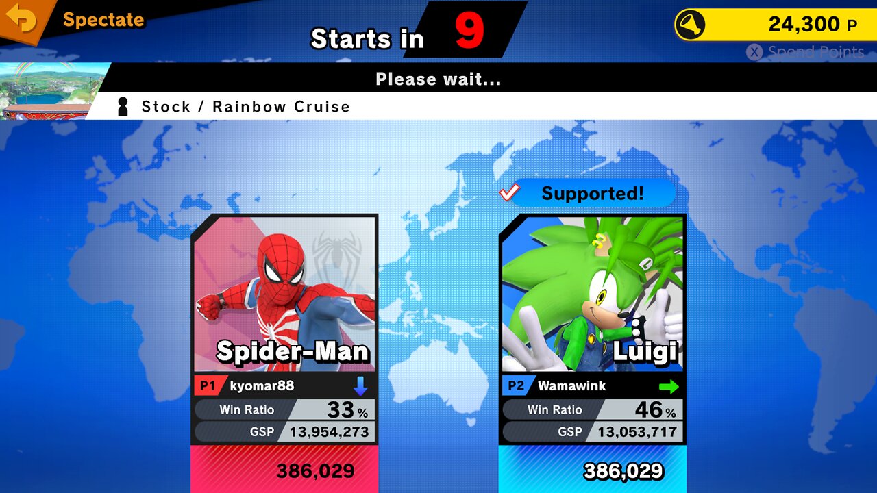 SSBU Online Spectator Mode with Special Characters Quickie 8/4/25