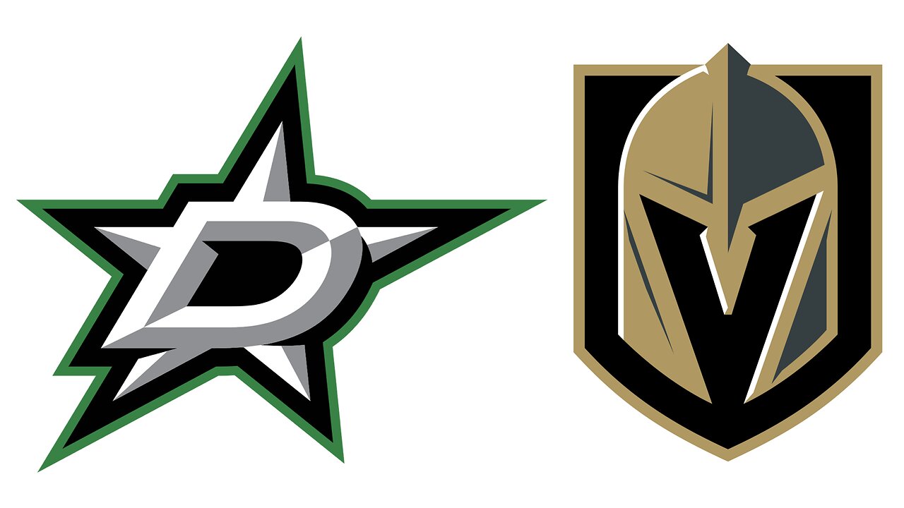 Stars @ Golden Knights. NHL 25. EA Sports.