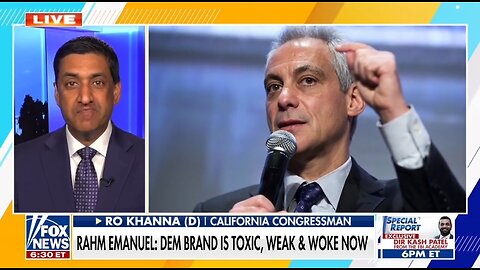 Rep Ro Khanna: Democrat Party Isn't Too Woke