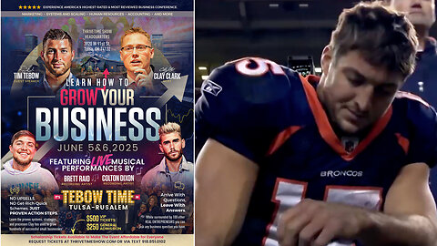 Tim Tebow | The "3:16 Game?" 1/8/2012 Tebow Threw for 316 Yds, Avg. 31.6 Yds Per Completion, 31.6 Yards Per Run, CBS Ratings Hit 31.6 + Join Tebow At Clay Clark's June 5-6 Business Conference! Request Tix Via Text 918-851-0102