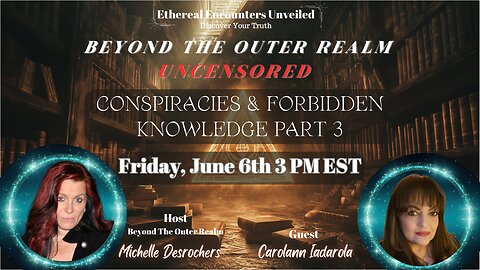 Conspiracies, Forbidden Knowledge, Ancient and NEW Technologies