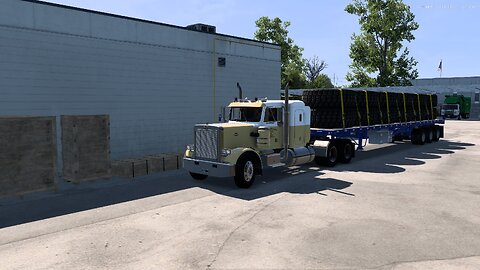 American Truck Simulator V1.55 - Peterbilt 359 - St. Louis (MO) to Burlington (IA)