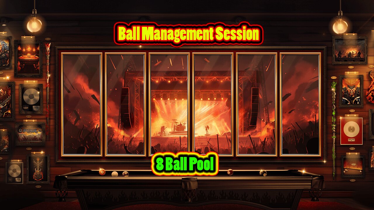 ✨ Ball Management Session – Straight Game 8 Ball Pool