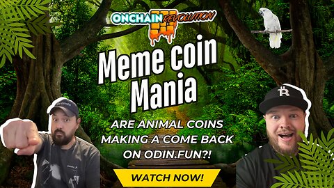 Meme Coin Mania. Animal Coin Craze on Odin.Fun!