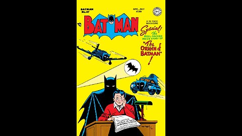 Batman #47 1941 Foil Facsimile DC Comics #Quickflip