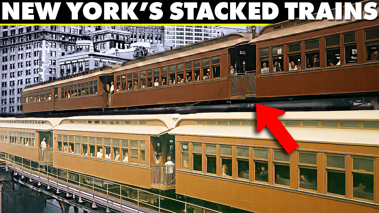 New York’s Lost Double-Decker Elevated Trains
