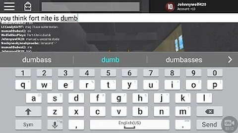 2018 Human being says fortnite is dumb