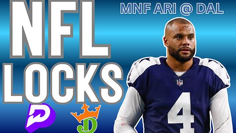 MNF - THE ONLY BET YOU NEED TODAY + TOP PLAYER PROPS!