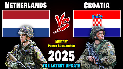 Netherlands vs Croatia Military Power Comparison 2025 | Croatia vs Netherlands Military Power 2025