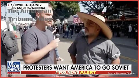 Protesting Illegal Calls for “Real Socialism,” Says American Territory Should be Mexico’s