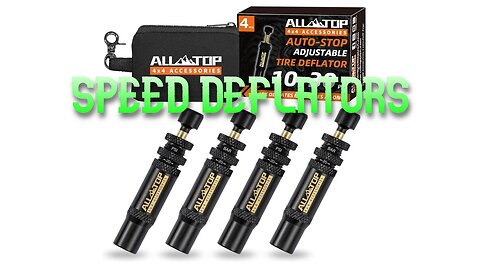 Testing Off Road speed deflators and Tanikk rechargeable pump