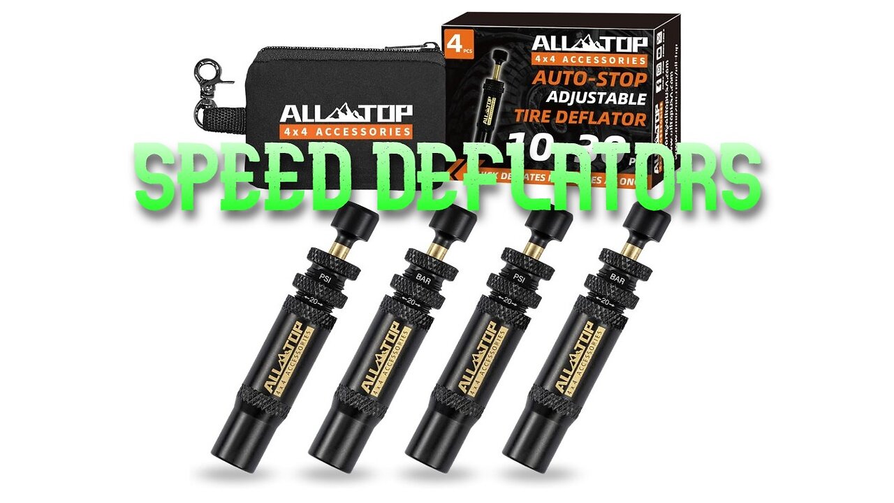 Testing Off Road speed deflators and Tanikk rechargeable pump