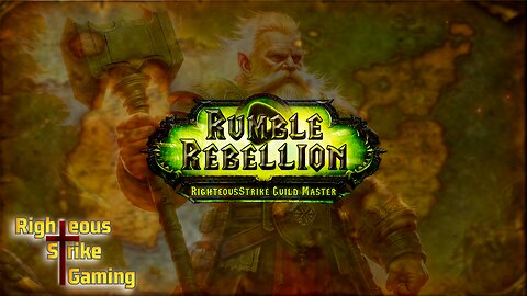 <Rumble Rebellion> Guild Master (RighteousStrike) Playing Priest, Project Ascension