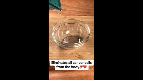 Drink this daily to eliminate cancer cells