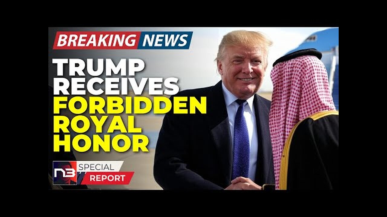 Breaking: Purple Carpet Shock! Saudi Royals Break Protocol For Trump! The World Is Stunned!