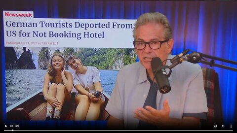 German tourists deported from US for not booking hotel▮The Jimmy Dore Show