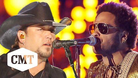 Jason Aldean & Lenny Kravitz Perform “American Woman” at 2013 CMT Music Awards