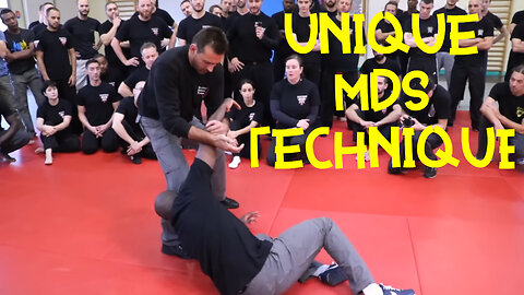 Unique self-defense technique MDS Fred Mastro