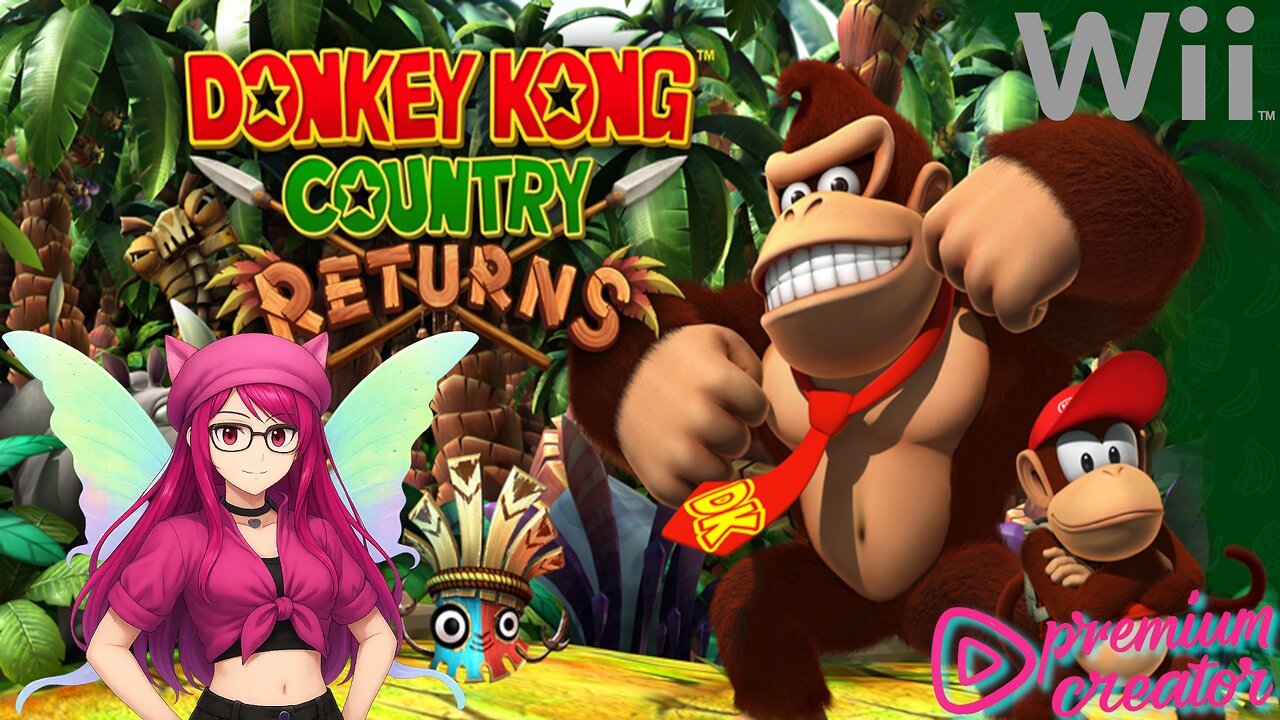 Minecarts...Bananas...Crocodiles? Donkey Kong Country Returns Wii