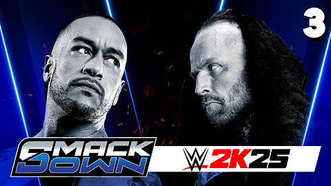 WWE 2K25 Smackdown August 1st 2025 - Match 3: Beating!