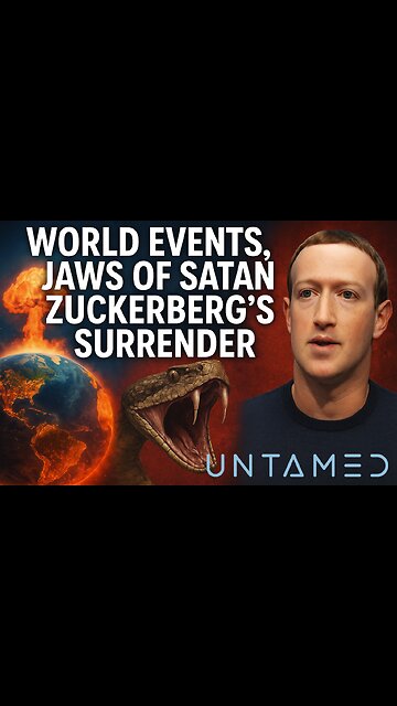 Tommy Untamed | World Events, Jaws of Satan, Zuckerberg's Surrender