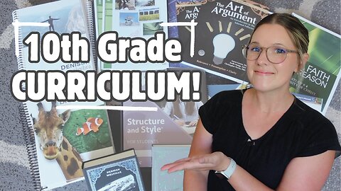 10TH GRADE CURRICULUM CHOICES! | Homeschool High School 2025/26