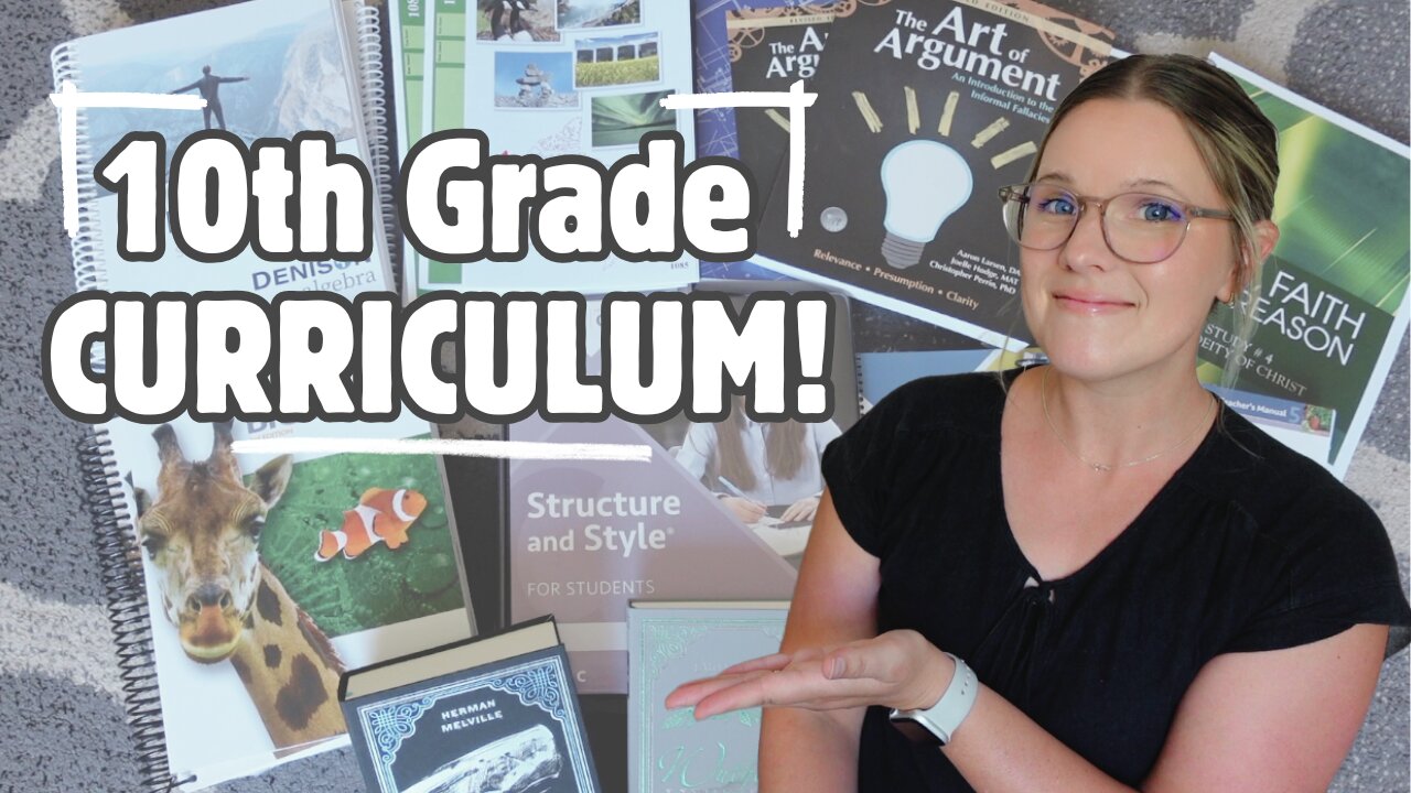 10TH GRADE CURRICULUM CHOICES! | Homeschool High School 2025/26