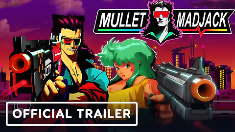 Mullet Madjack - Official Trailer _ Latin American Games Showcase