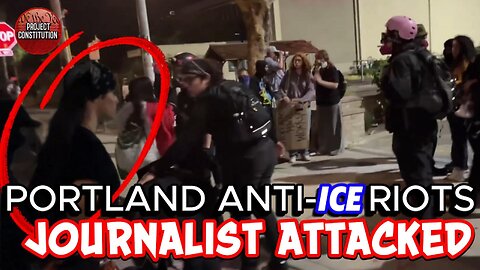 🚨 Journalist ATTACKED by Protesters At Portland Federal Building – Police REFUSE to Respond
