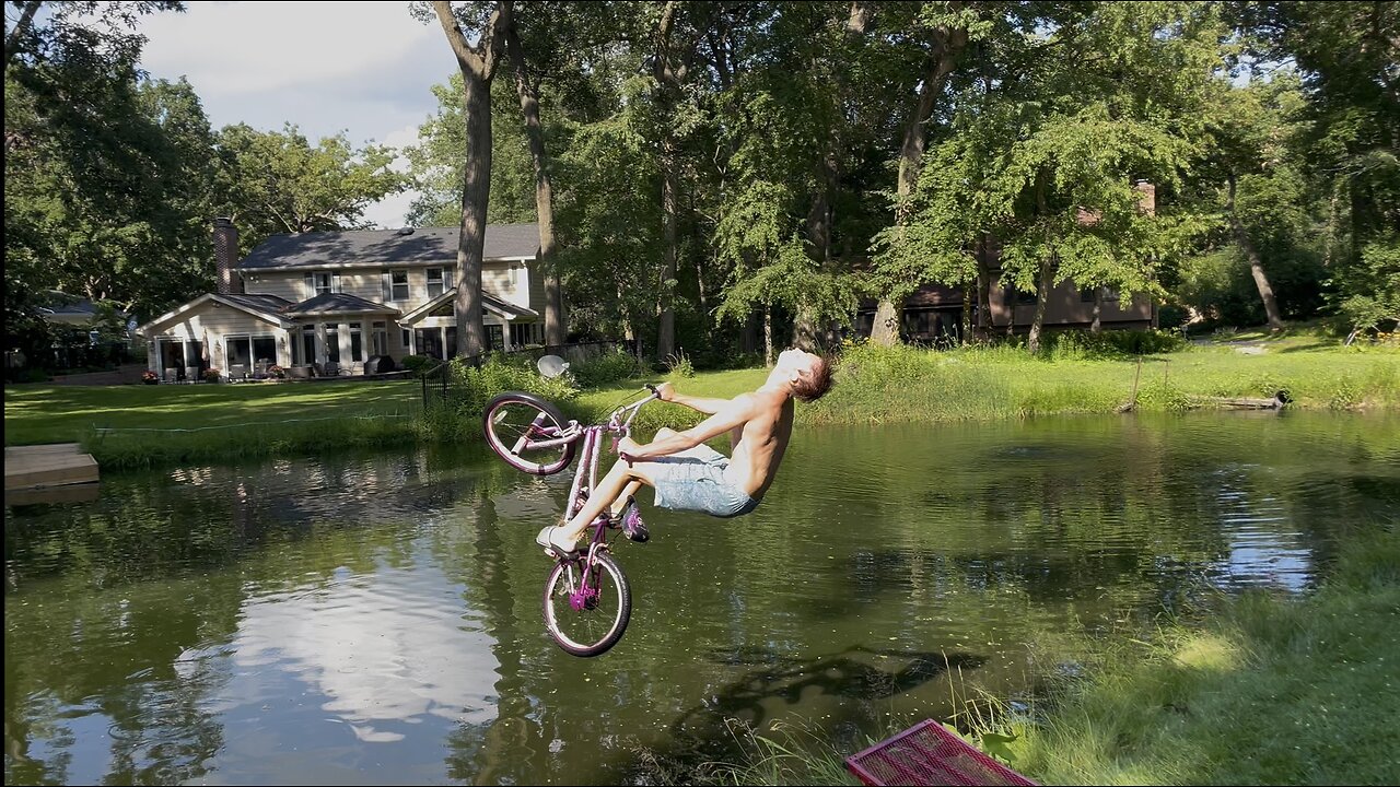 Back-flipping A Bike!