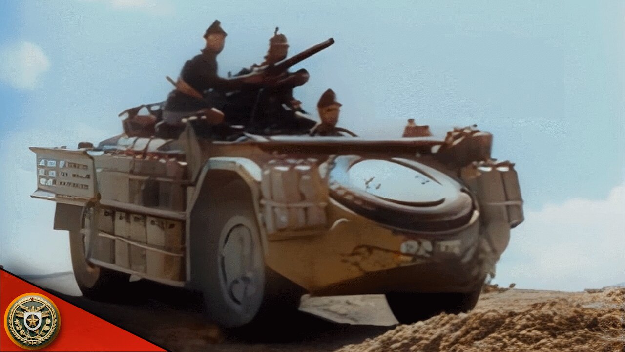 Fiat-SPA AS42 "Sahariana" - italian army in ww2 {Colorized & Enhanced}