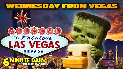Wednesday LIVE From Las Vegas! - 6 Minute Daily - April 16th