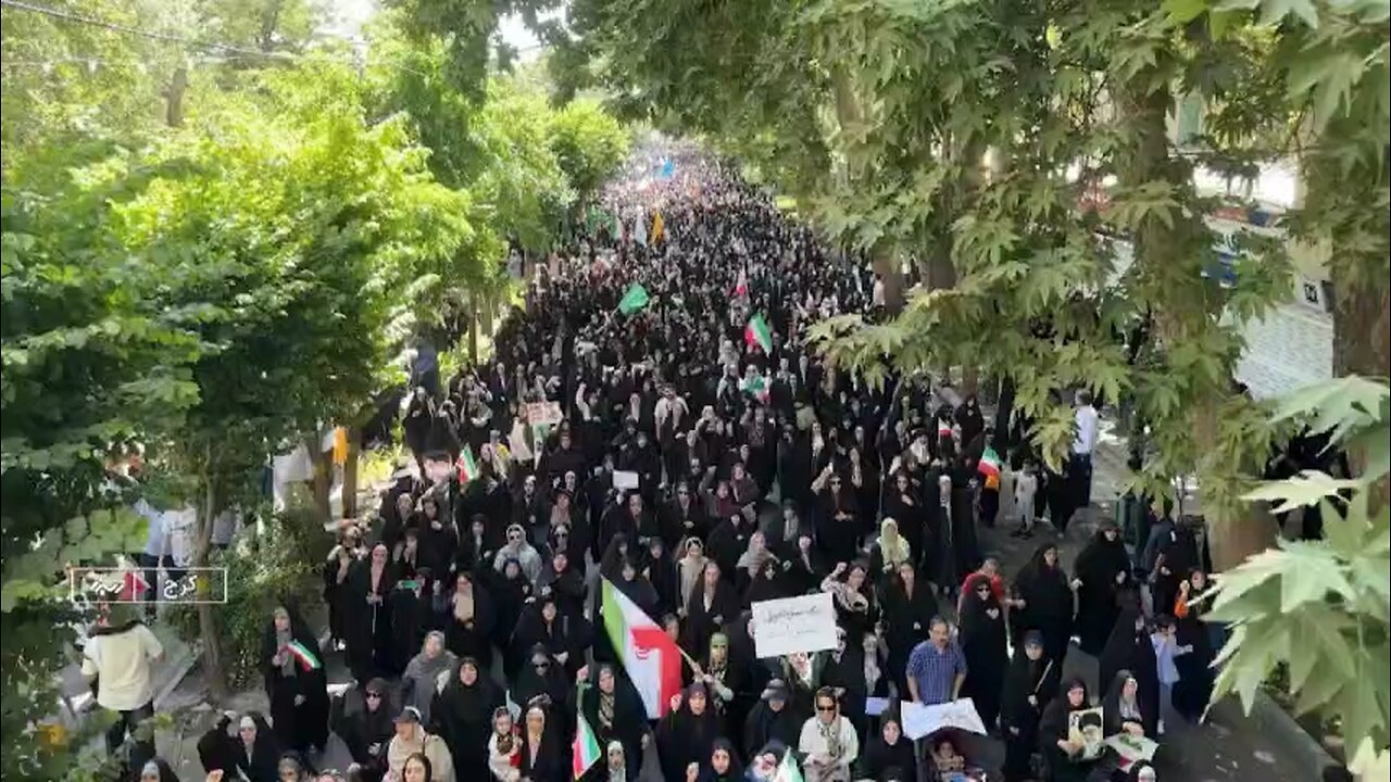 Iran Organized a Death to America rally.