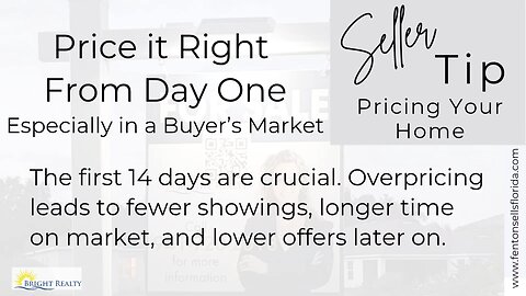 Real Estate Tip for Sellers