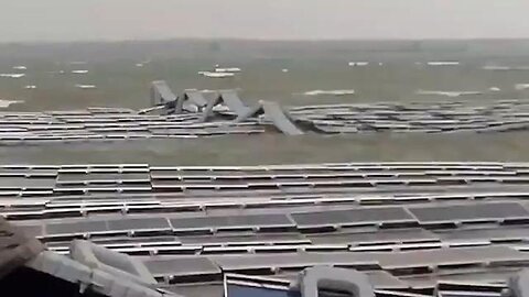 "Unveiling the architects behind the World's Largest Floating Solar Farm suffocated by Storm"