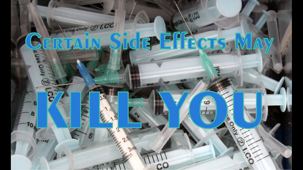 Certain Side Effects May KILL YOU