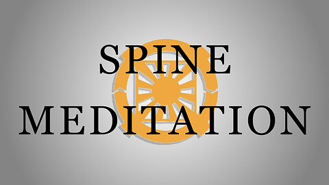 Spine Meditation Led by Shigeru Tashiro