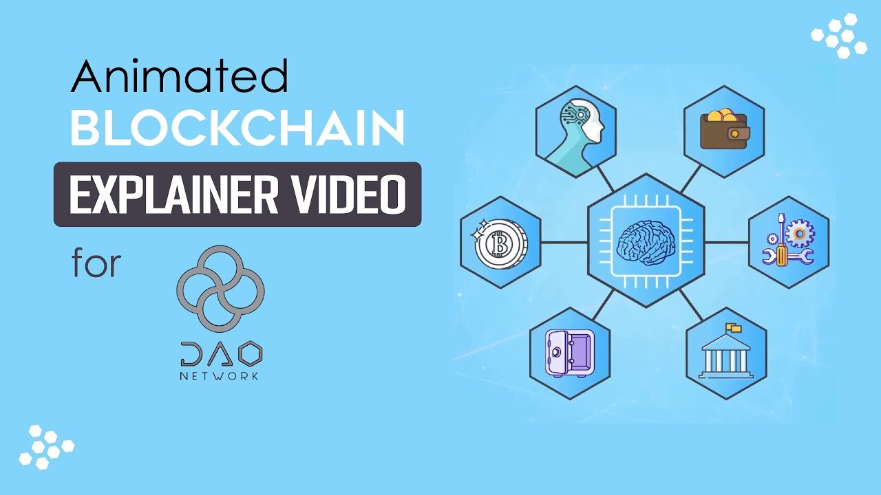 DAO Network Blockchain Explainer Video MotionGility