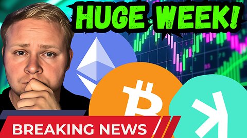 BREAKING CRYPTO NEWS: YUGE Upcoming Week For Bitcoin, Pump Token Mania, Kaspa BULLISH Signal