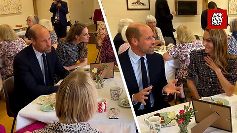 Prince William and Kate Middleton step out for Women's Institute visit honoring the late Queen
