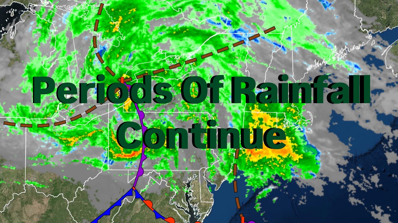 Periods Of Rainfall Continue
