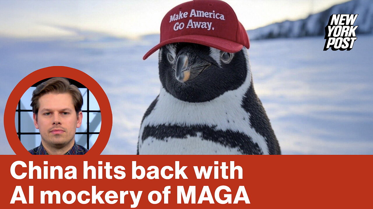 China hits back with AI mockery of MAGA | Reporter Replay