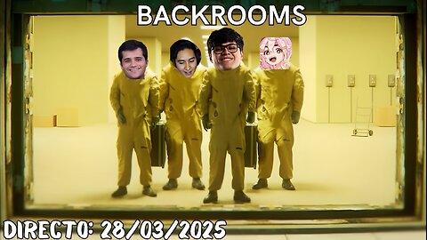 PERDIDOS EN LOS BACKROOMS CON #GAMSTERGAMING #FILIS #AMZET